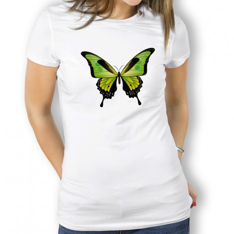 Camiseta Mariposa Verde MUJER