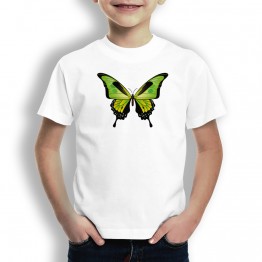 Camiseta Mariposa Verde NIÑO