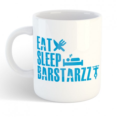 Taza Eat Sleep Barstarzz