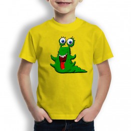 camiseta babosa para niños