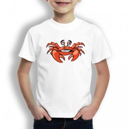 Camiseta Cangrejo Trisky para Niños