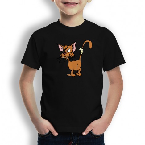Camiseta Gato Callejero para Niños