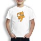 Camiseta Gato Feliz para Niños