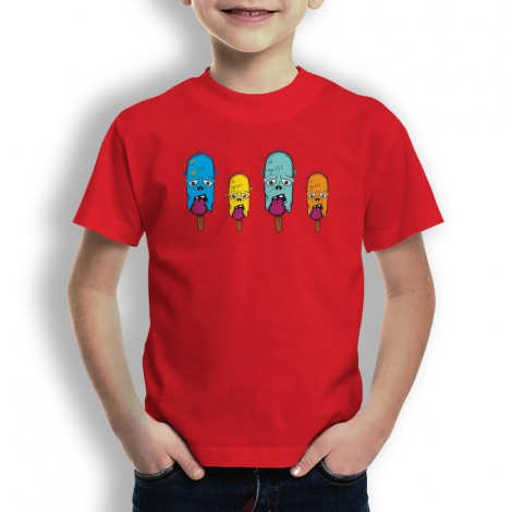 Camiseta Helados zombie para Niños