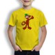 Camiseta Mono Feliz para Niños