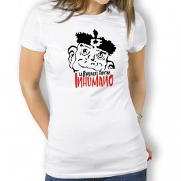 Camiseta de Mujer con Cabeza Duba de La Banda del Capitán Inhumano