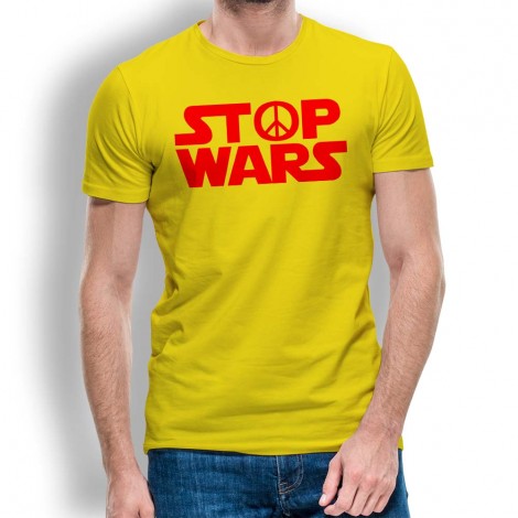 Camiseta Stop Wars para Hombre