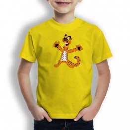 Camiseta Tigre Salton para Niños