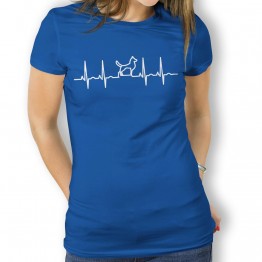 Camiseta Electro Perro para Mujer