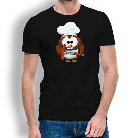 Camiseta Chef Buho para Hombre