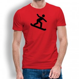 Camiseta Snowboard para Hombre