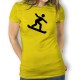 Camiseta Snowboard para Mujer