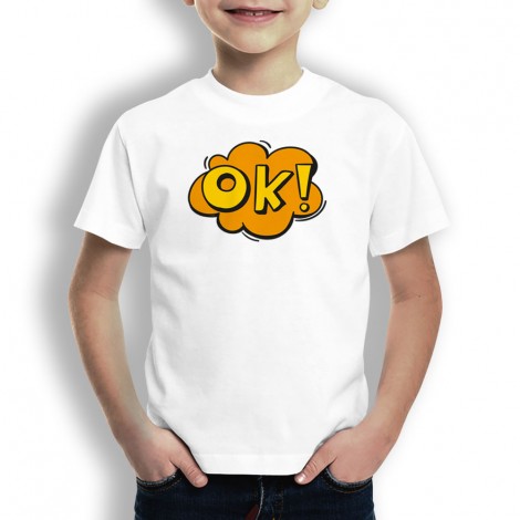 Camiseta Comic OK para Niños