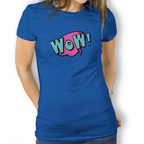 Camiseta Comic Wow para Mujer