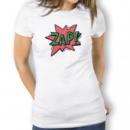 Camiseta Comic Zap para Mujer