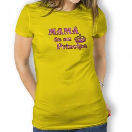 Camiseta Mama de un principe mujer