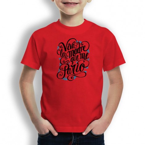 Camiseta Viva la Madre para niños