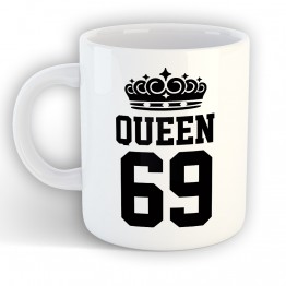 Queen taza de cerámica