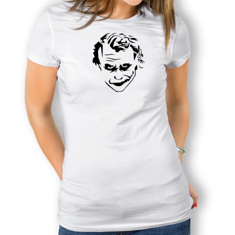 Camiseta Cara del Joker para mujer