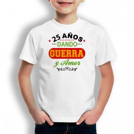 Camiseta Años Dando Guerra para niños