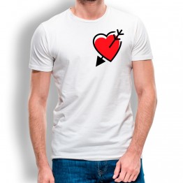 Camiseta Corazón y Flecha para hombre