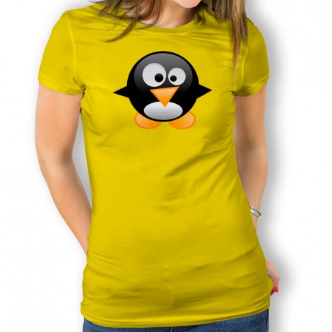 Camiseta Pingüino Bebé para mujer