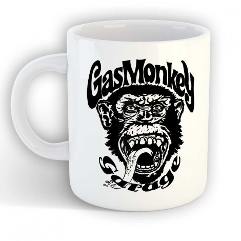 Taza Gas Monkey Mono