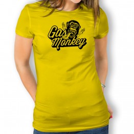 Camiseta Gas monkey para mujer
