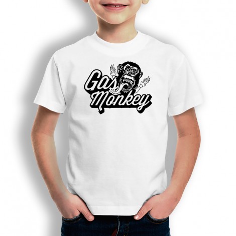 Camiseta Gas monkey para niños