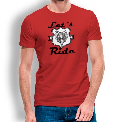 Camiseta Lets Ride para hombre