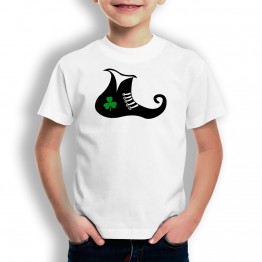 Camiseta St Patrick Bota para niños