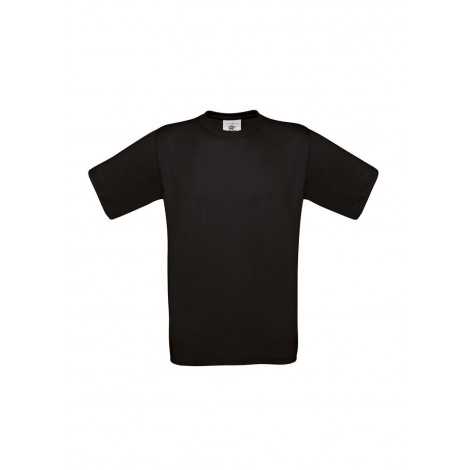 Camiseta Negra B&C Exact 150