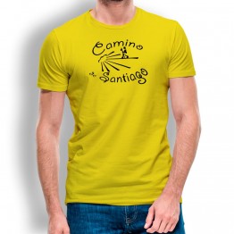 Camiseta Camino De Santiago para hombre