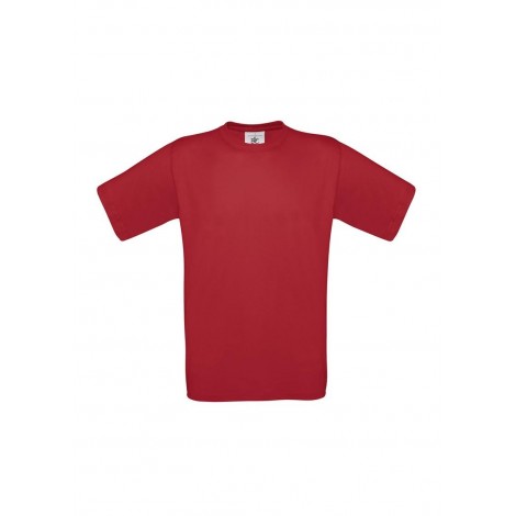 Camiseta Rojo Intenso B&C Exact 150