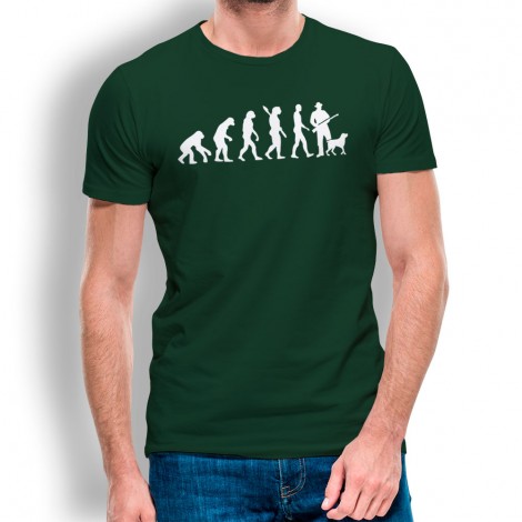 Camiseta Evolución a Cazador para hombre