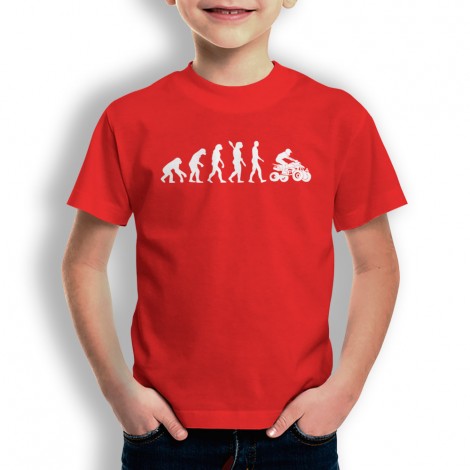 Camiseta Evolución a Quad para niños