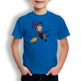 Camiseta Bruja Vampiro para niños