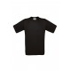 Camiseta Niño Negra B&C Exact 150