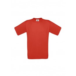 Camiseta Niño Roja B&C Exact 150