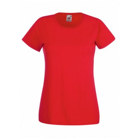 Camiseta Valueweight Mujer roja