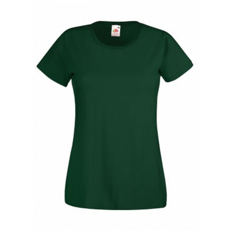 travesura ceja Piñón Camiseta verde Botella Valueweight Mujer Para Personalizar
