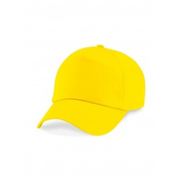 Gorra niño de 5 Paneles Amarillo