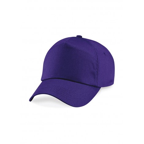 Gorra niño de 5 Paneles Purpura